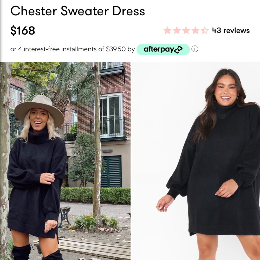 Show Me Your Mumu sweater dress